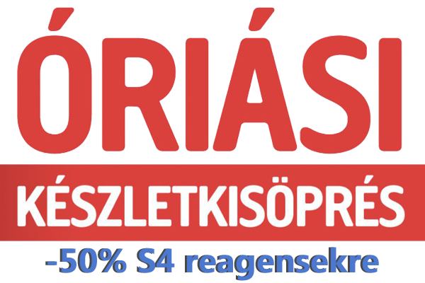 Óriási készletkisöprés! – S4 reagensek 50% kedvezménnyel MT szomatikussejt vizsgálóhoz!